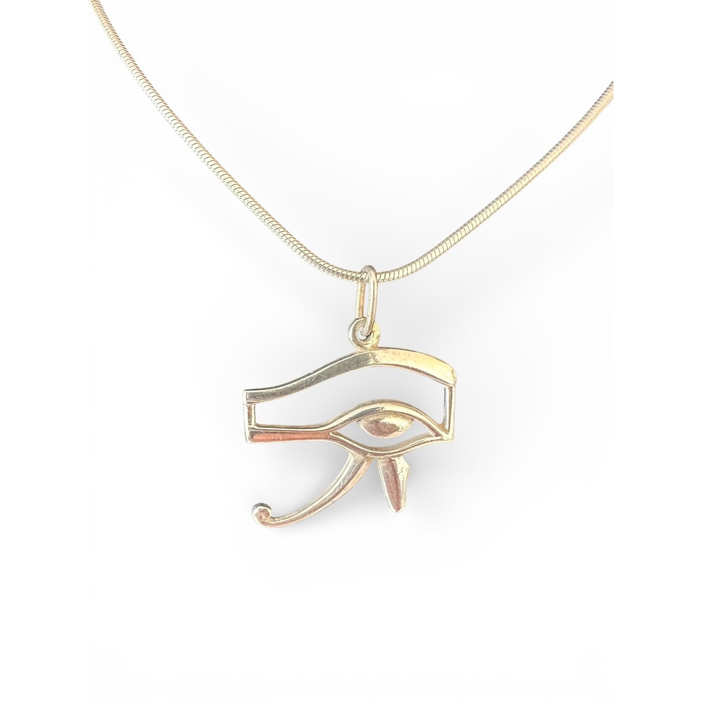 Unbranded Eye of Horus Pendant Women OS Silver Excellent Egyptian Pendant only